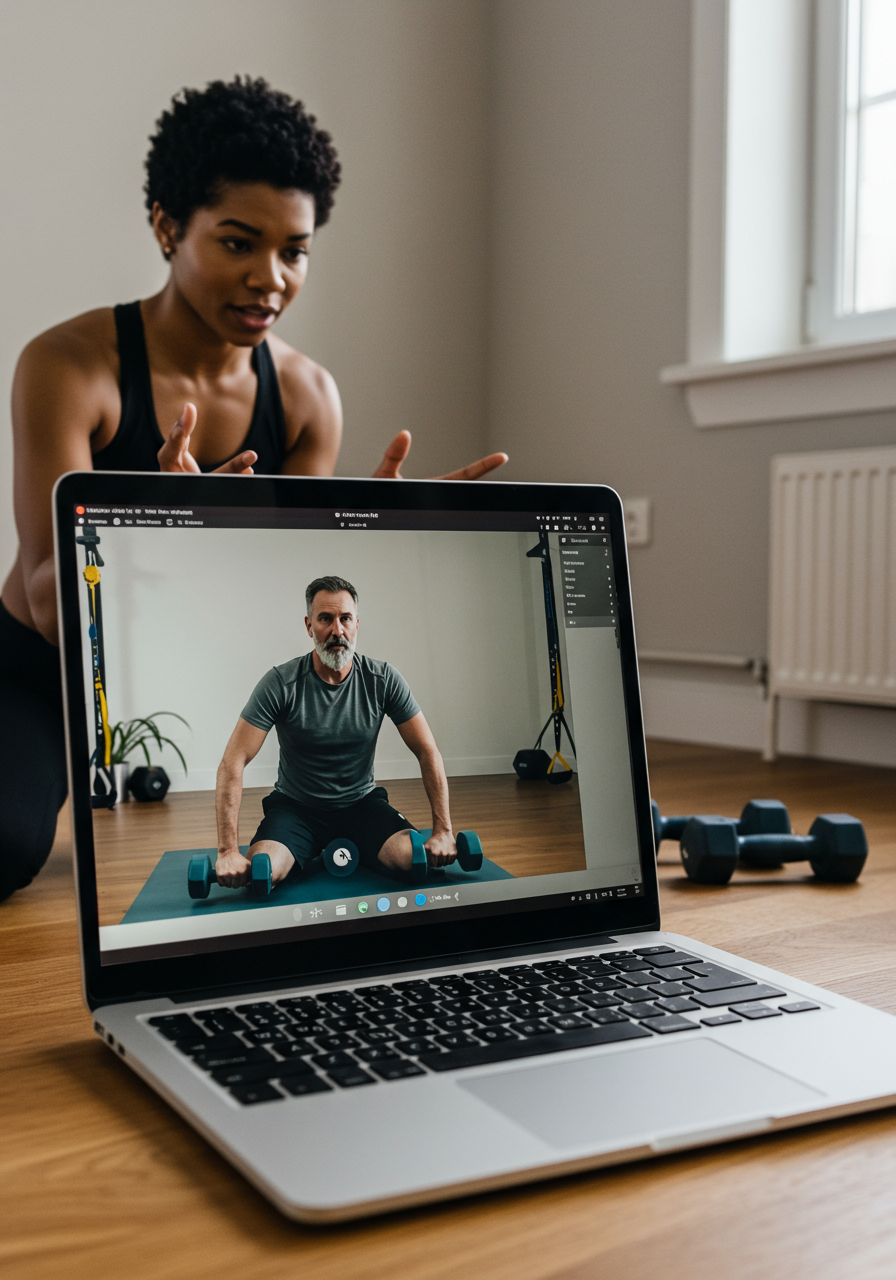 Видеосвязь тренер-клиент