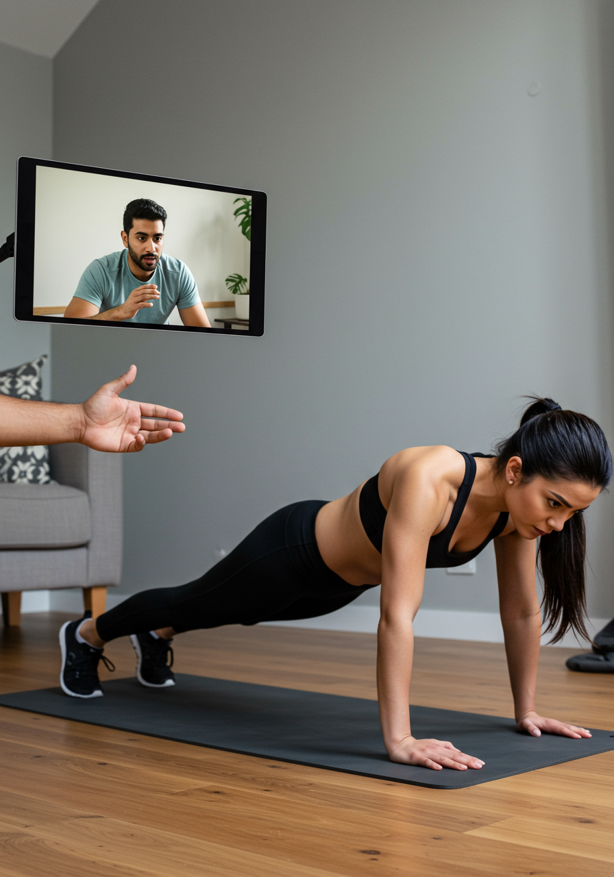 Коррекция техники тренером